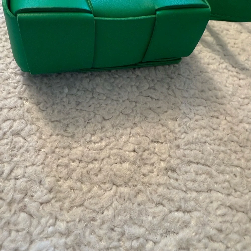Bottega Veneta Green Messenger Bag